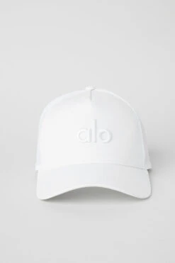 District Trucker Hat - White/White -Alo Fashion Store A0007U 0000 b1 a2 fddc4d3b 5bc0 4fdc a3fa 9c7f067cada6