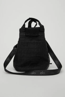 Cross Body Bucket Bag - Black -Alo Fashion Store A0214U 01 2