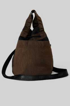 Cross Body Bucket Bag - Espresso/Black 8 Cross Body Bucket Bag - Espresso/Black -Alo Fashion Store A0214U 04101 b1 a3