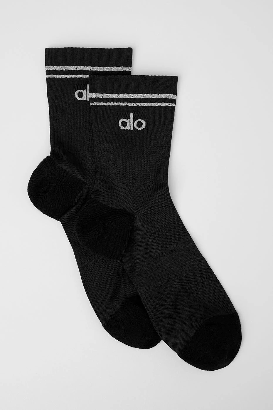 Unisex Half-Crew Performance Sock - Black 3 Unisex Half-Crew Performance Sock - Black