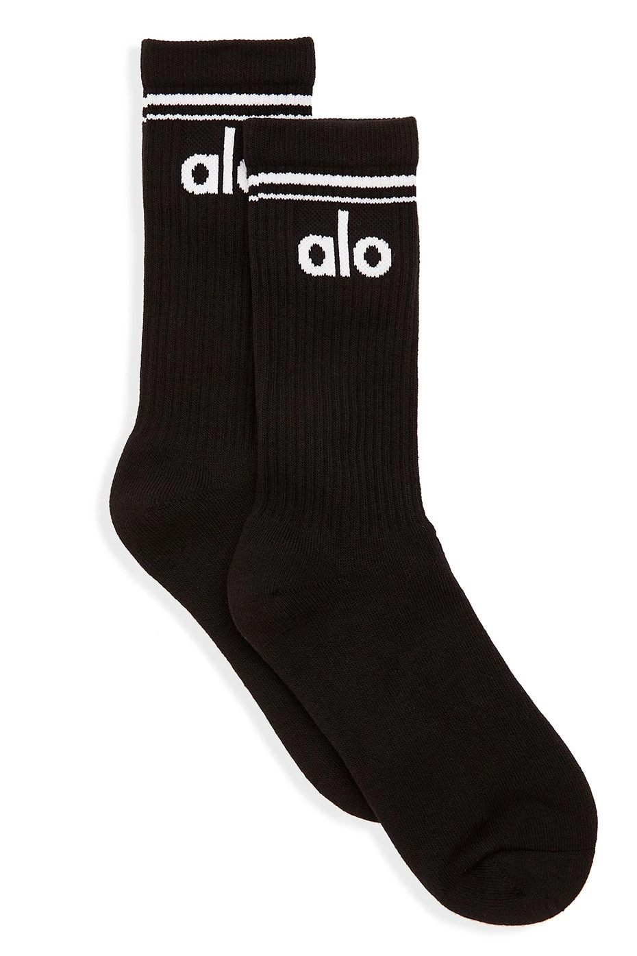 Unisex Throwback Sock - Black/White 3 Unisex Throwback Sock - Black/White