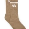 Unisex Throwback Sock - Gravel/White -Alo Fashion Store A0357U 02577 1