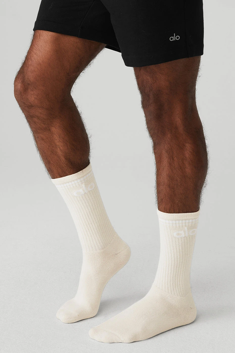 Unisex Throwback Sock - Bone/White 4 Unisex Throwback Sock - Bone/White - Image 2