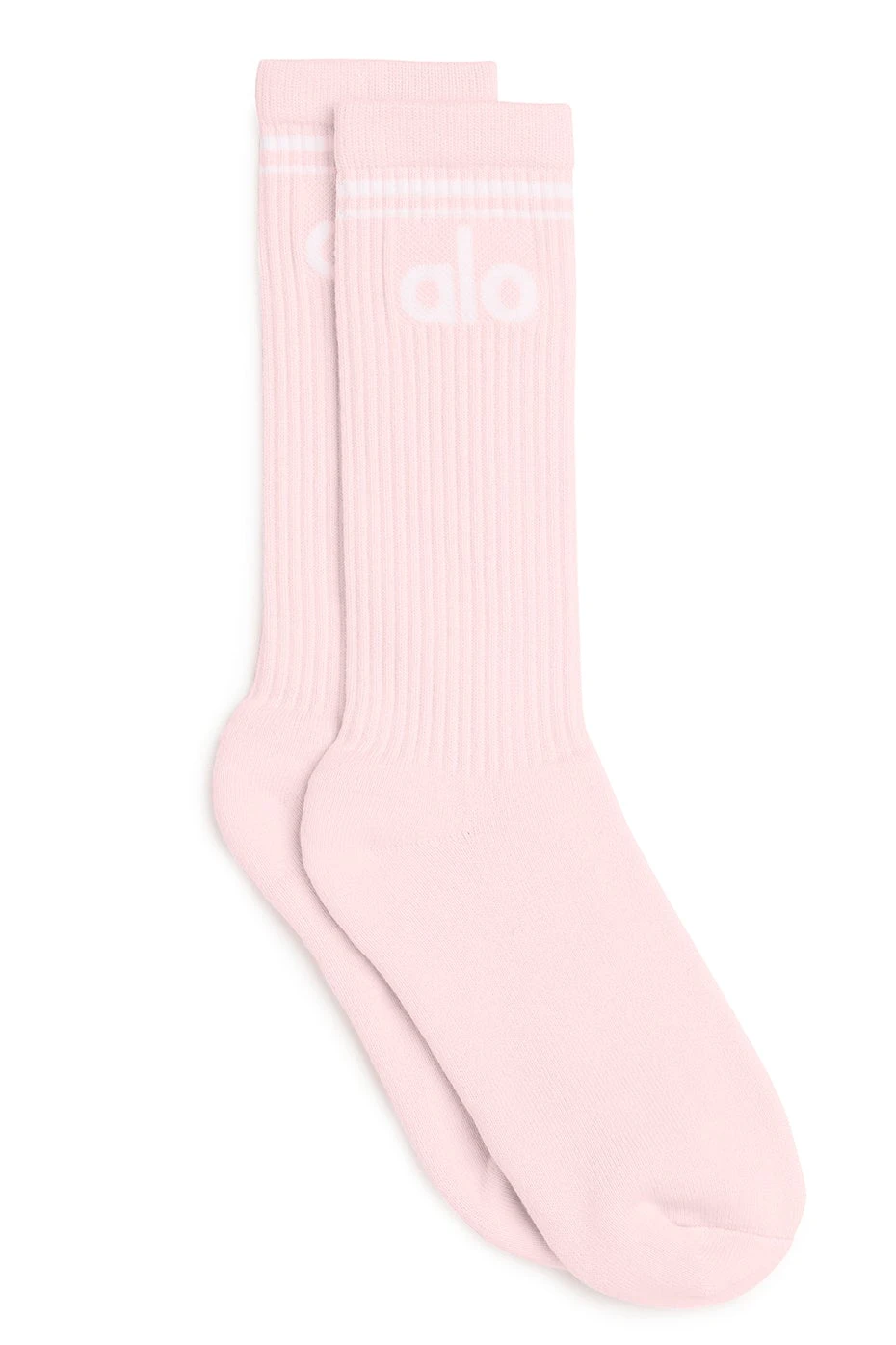 Unisex Throwback Sock - Powder Pink/White 3 Unisex Throwback Sock - Powder Pink/White
