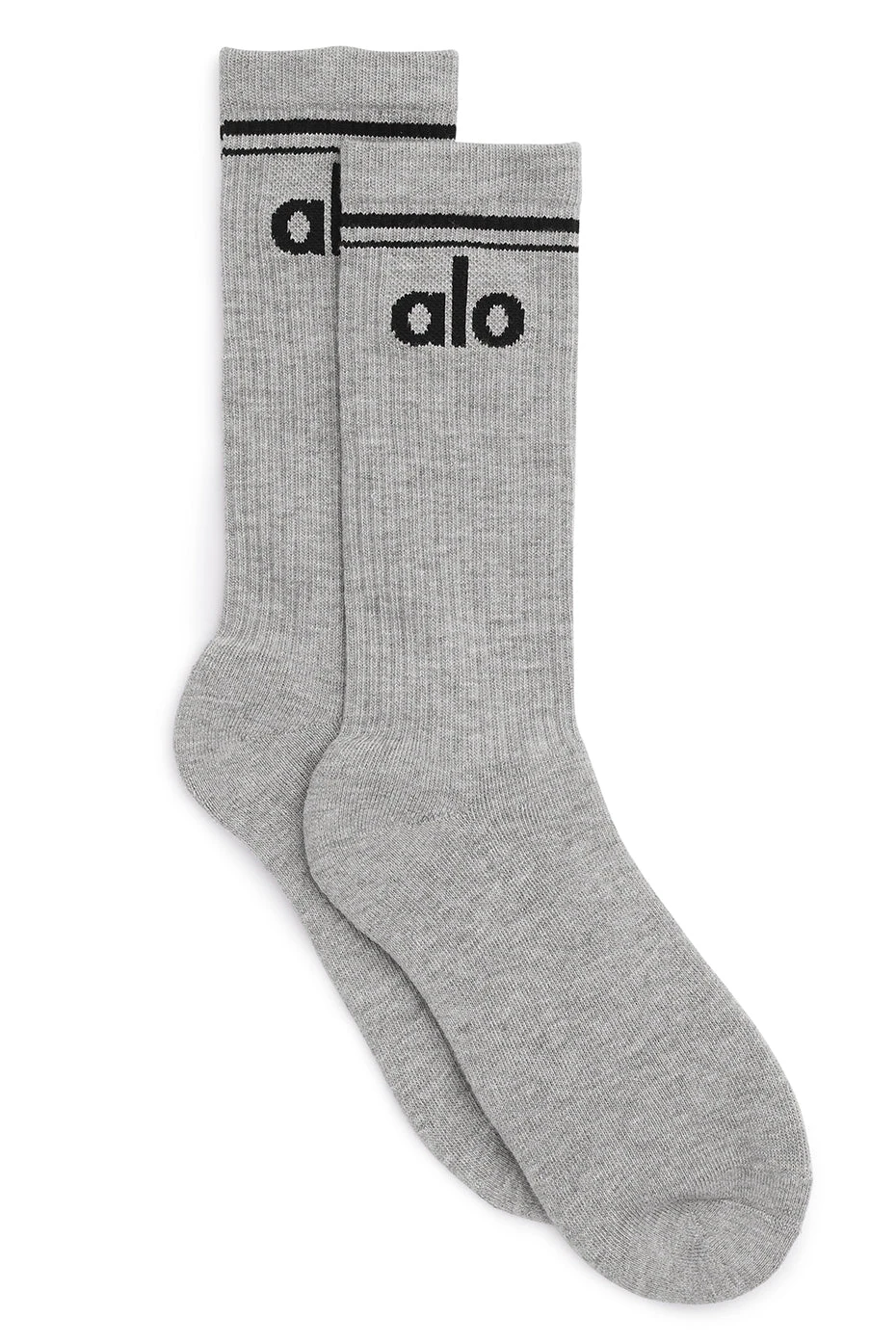 Unisex Throwback Sock - Athletic Heather Grey/Black 3 Unisex Throwback Sock - Athletic Heather Grey/Black