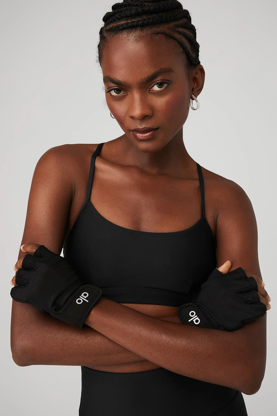 Power Moves Workout Gloves - Black 4 Power Moves Workout Gloves - Black - Image 2