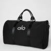 Large Traverse Duffle - Black/Silver 2 Large Traverse Duffle - Black/Silver -Alo Fashion Store A0367U 01 b1 a1