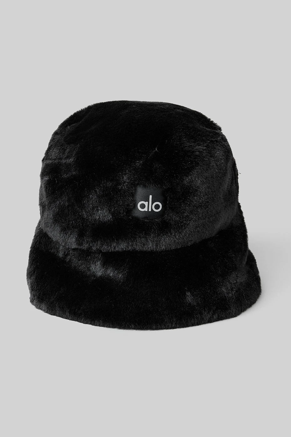 Faux Fur Bucket Hat - Black 4 Faux Fur Bucket Hat - Black - Image 2