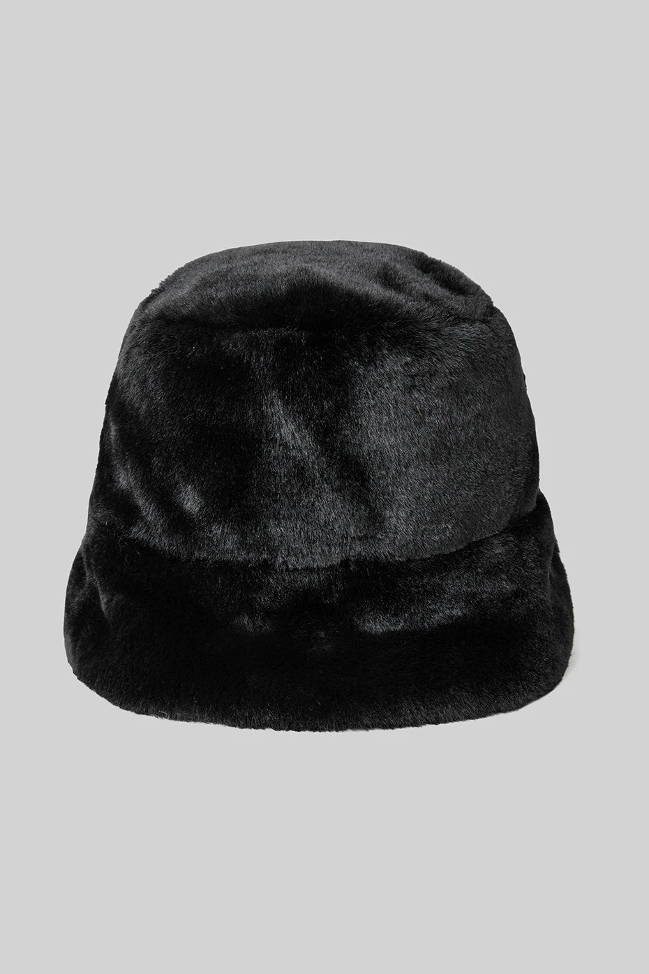Faux Fur Bucket Hat - Black 5 Faux Fur Bucket Hat - Black - Image 3
