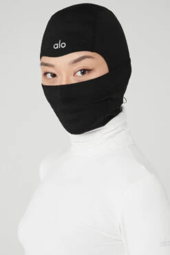 Summit Balaclava - Black 12 Summit Balaclava - Black -Alo Fashion Store A0414U 01 b1 s1 a2 1 m54