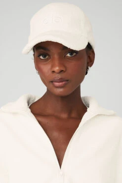 Micro Sherpa Off-Duty Cap - Ivory 10 Micro Sherpa Off-Duty Cap - Ivory -Alo Fashion Store A0427U 03299 b1 s1 a1 1 m100