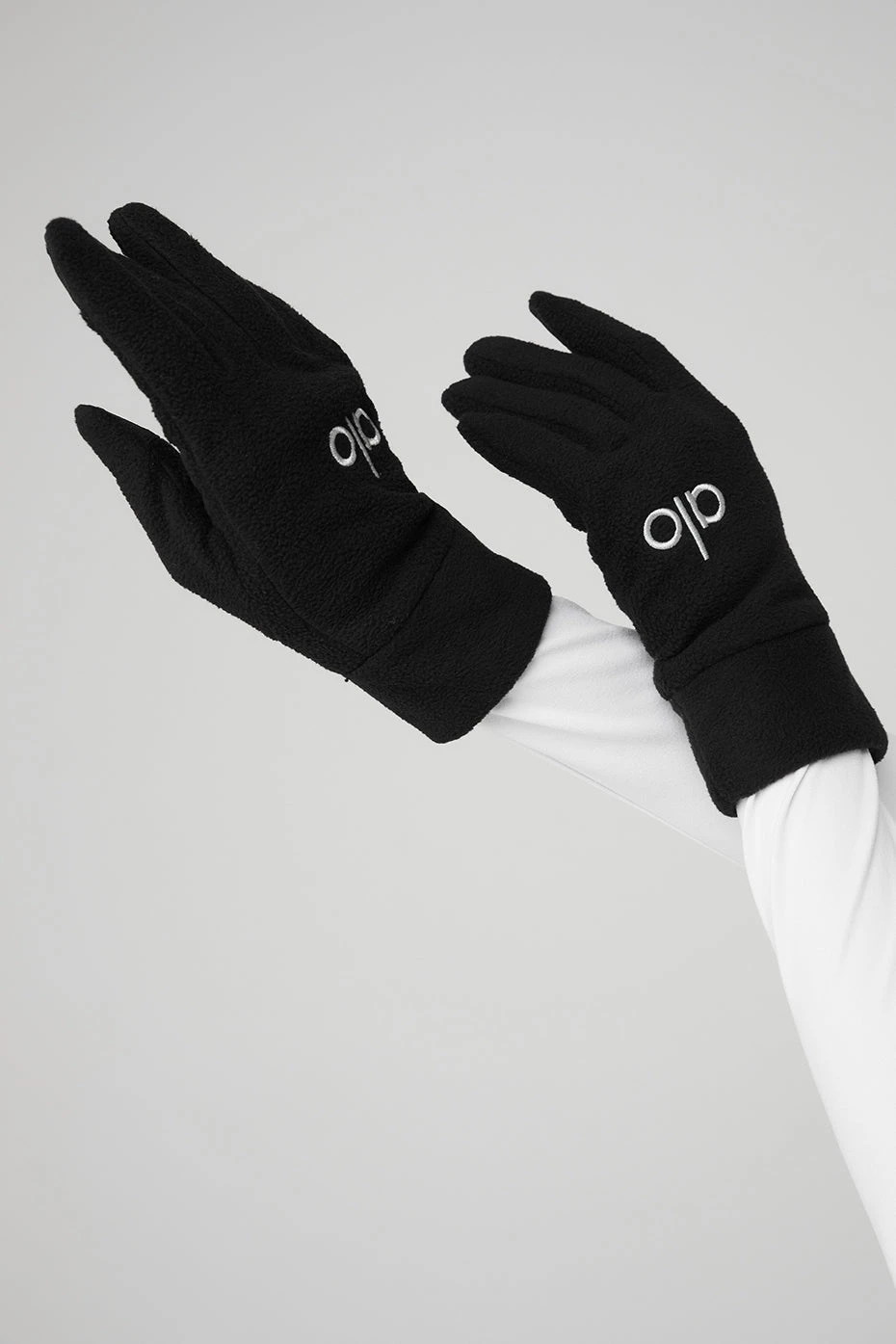 Performance Fleece Gloves - Black 6 Performance Fleece Gloves - Black - Image 4