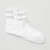 Women's Pulse Grip Sock - White 1 Women's Pulse Grip Sock - White -Alo Fashion Store A0485W 00 b1 a1