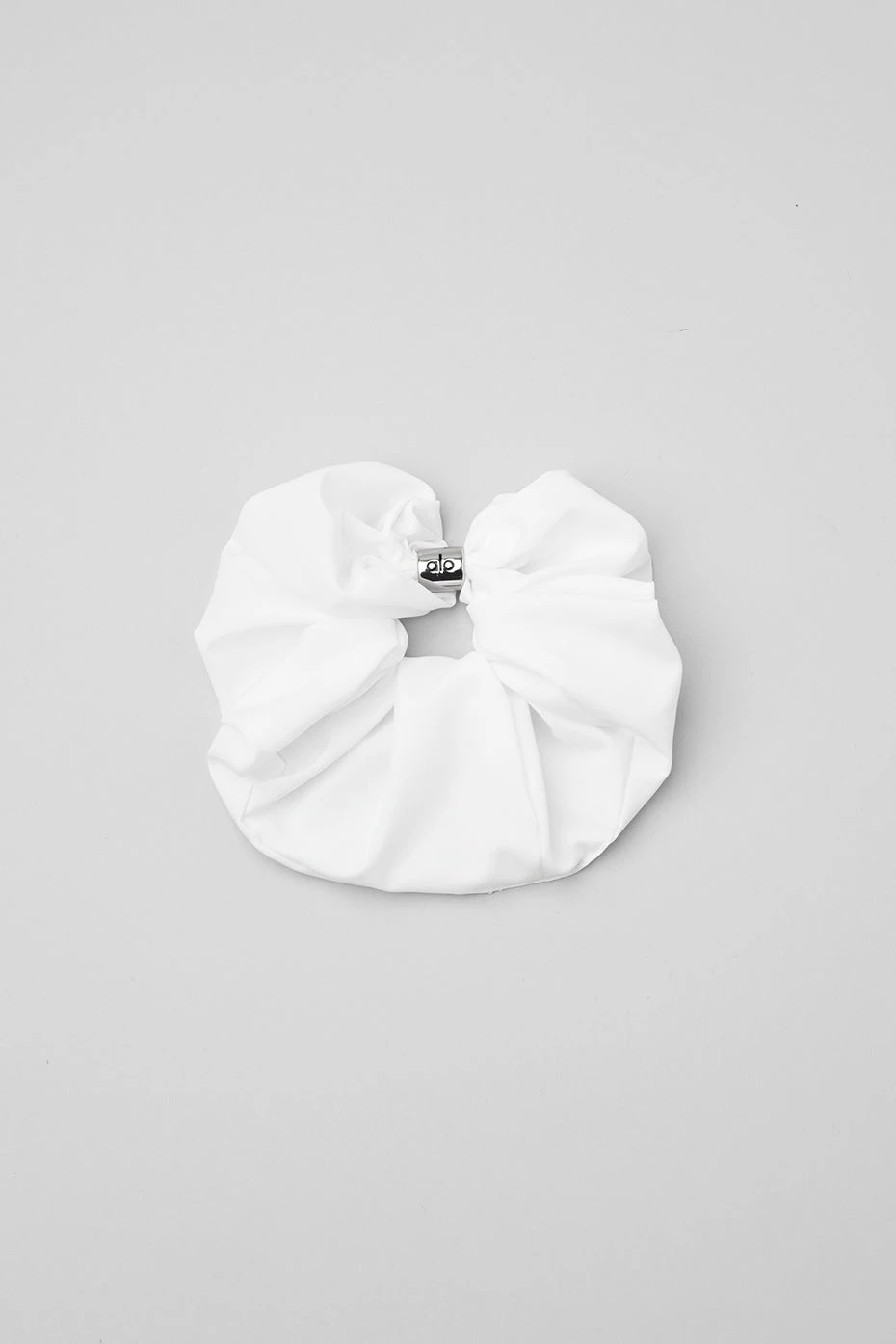 Bead It Oversized Scrunchie - White 3 Bead It Oversized Scrunchie - White