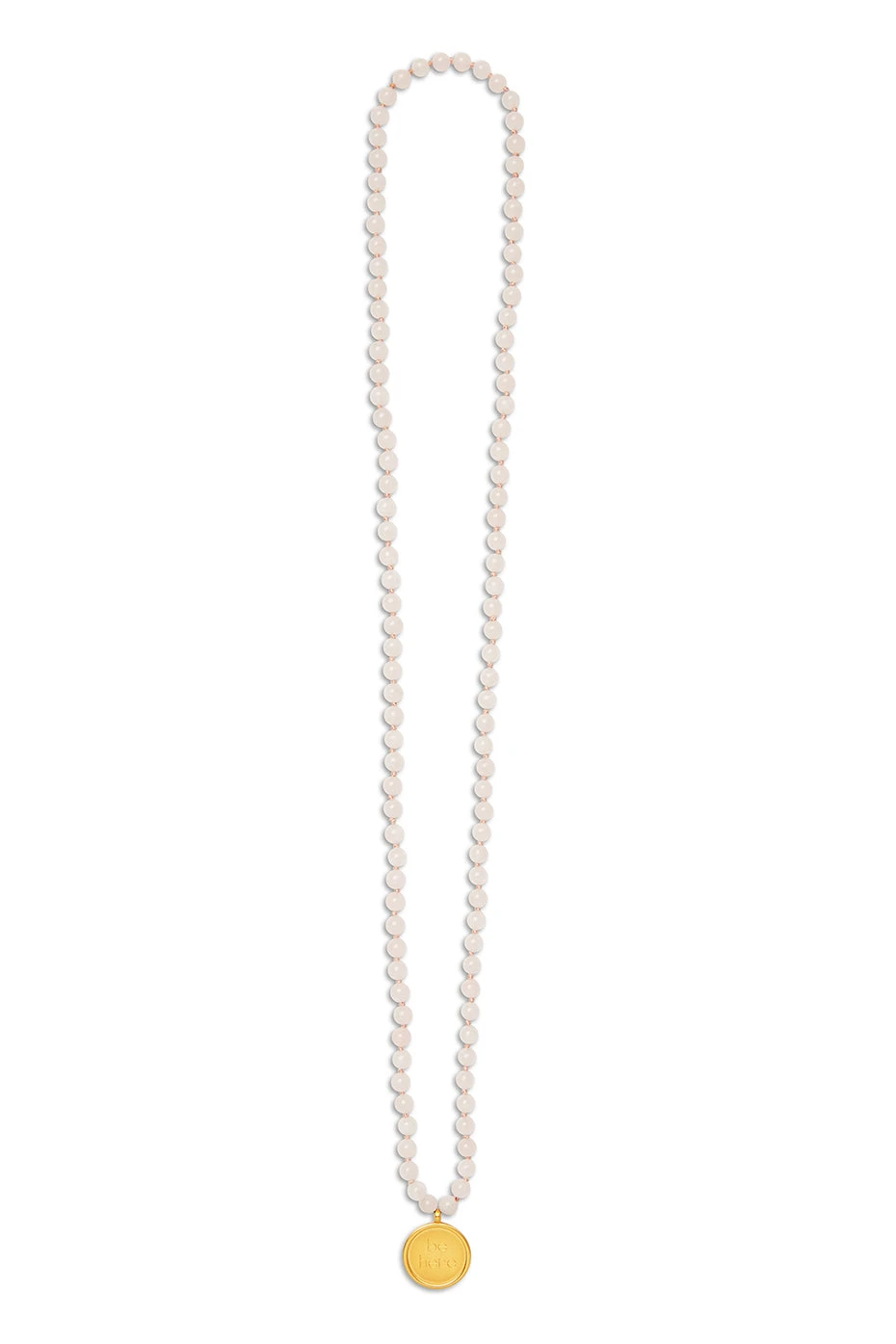 Rose Quartz Mala Necklace 5 Rose Quartz Mala Necklace - Image 3