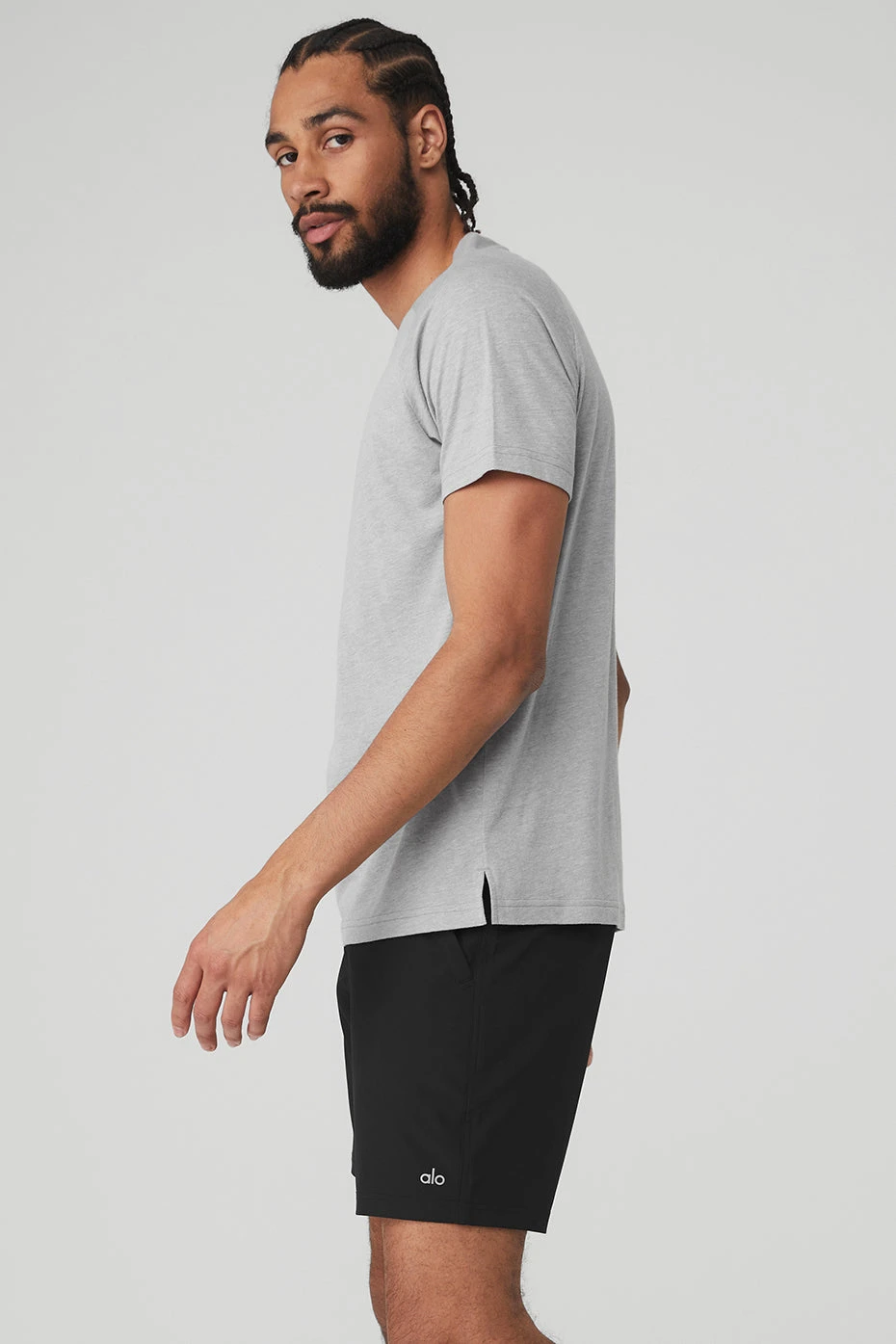 Triumph Raglan Tee - Athletic Heather Grey 5 Triumph Raglan Tee - Athletic Heather Grey - Image 3