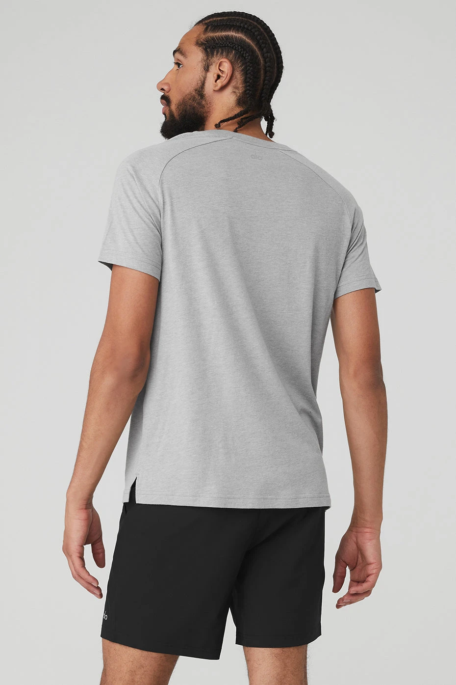 Triumph Raglan Tee - Athletic Heather Grey 4 Triumph Raglan Tee - Athletic Heather Grey - Image 2