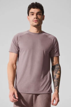 Triumph Raglan Tee - Mushroom