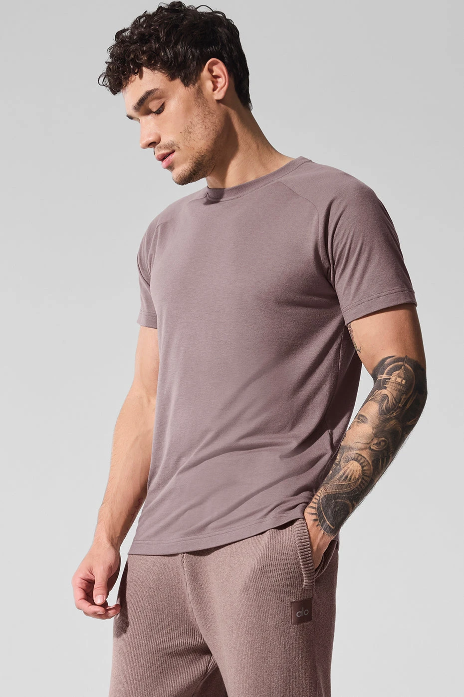 Triumph Raglan Tee - Mushroom 6 Triumph Raglan Tee - Mushroom - Image 4