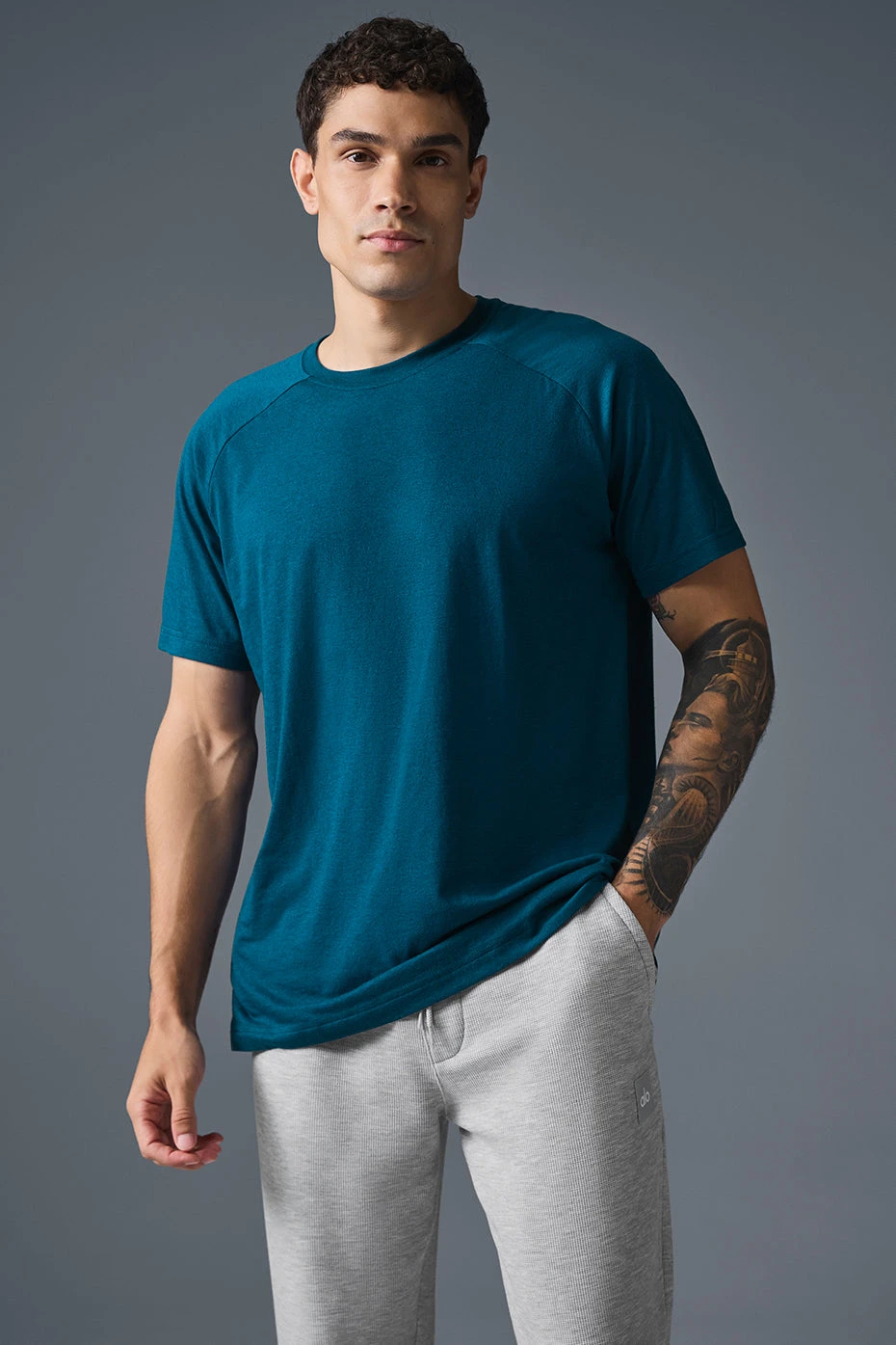 Triumph Raglan Tee - Eclipse Blue 3 Triumph Raglan Tee - Eclipse Blue