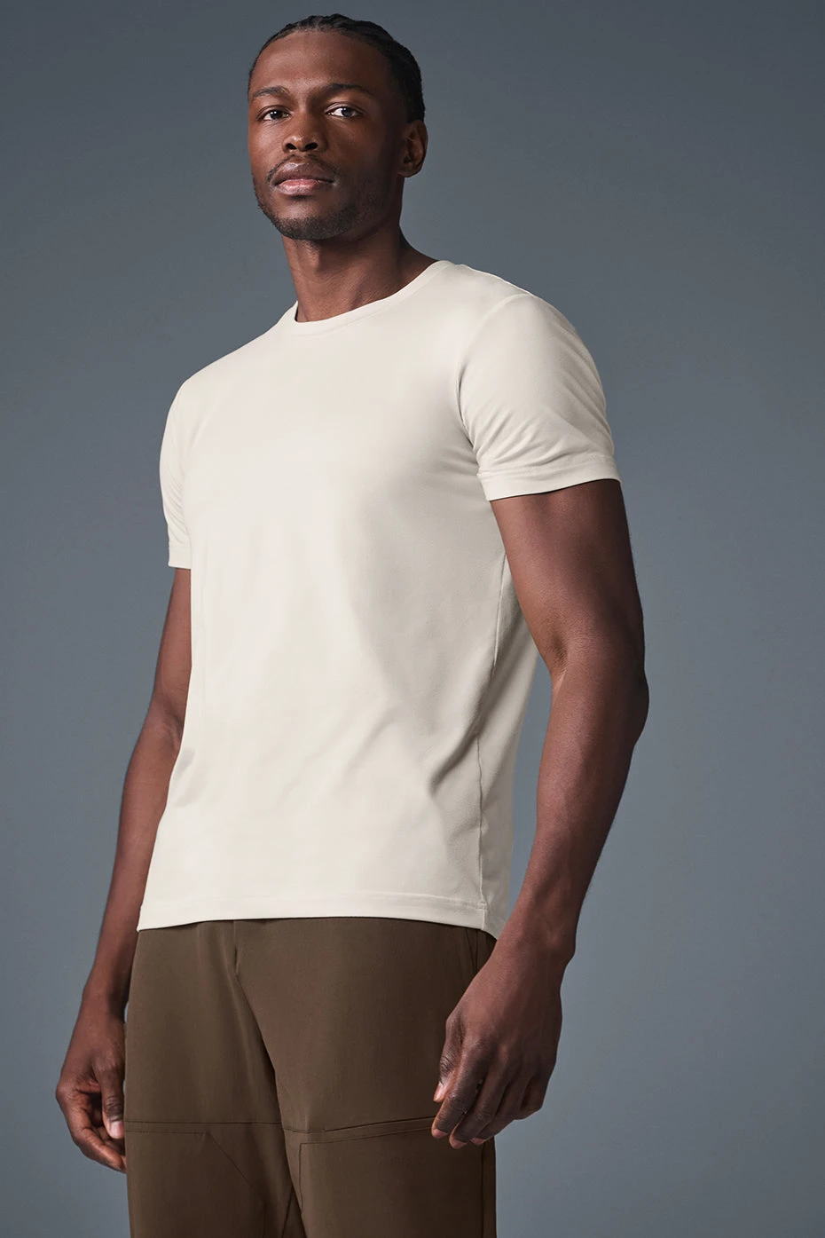 Conquer Reform Crewneck Short Sleeve - Bone 3 Conquer Reform Crewneck Short Sleeve - Bone