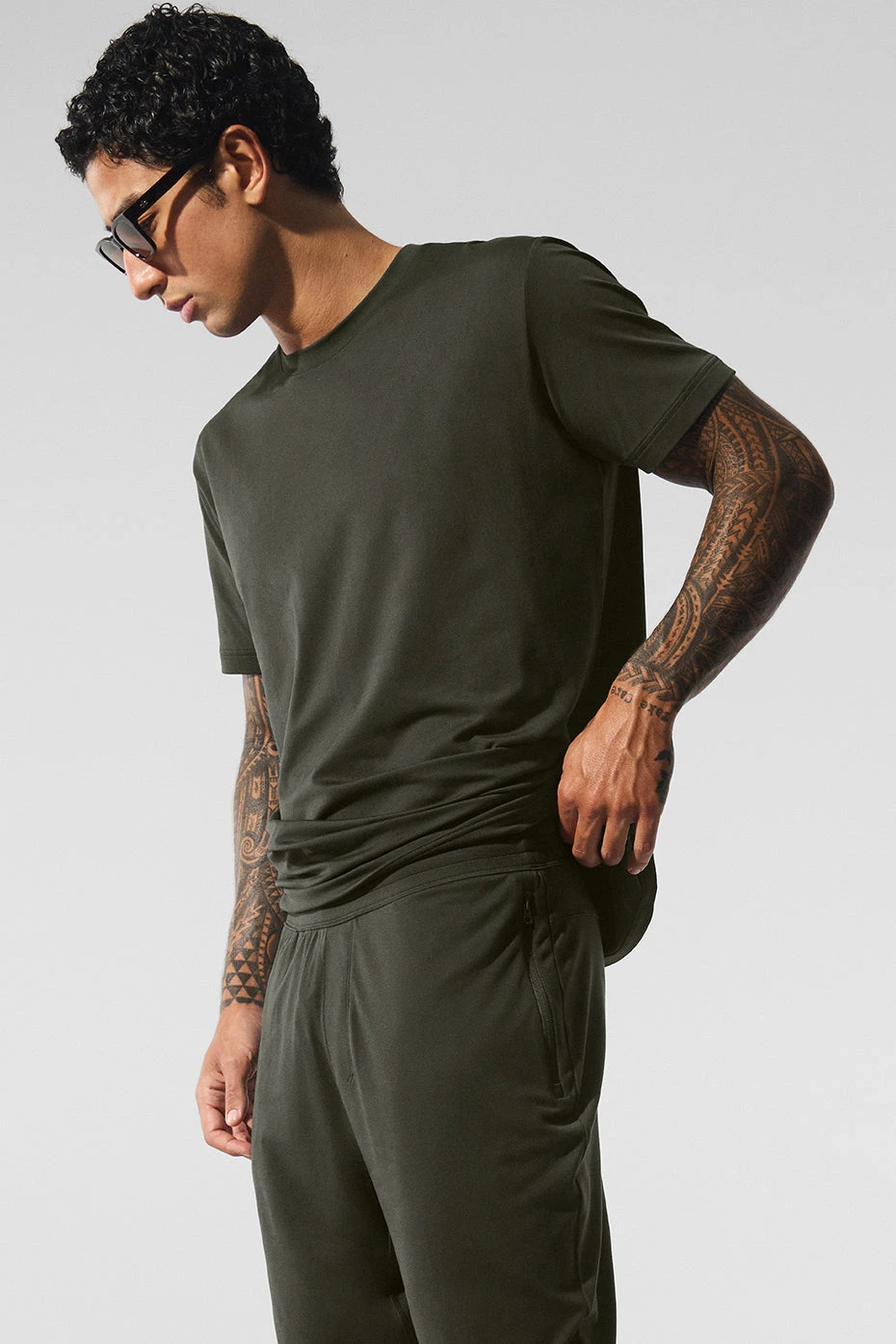 Conquer Reform Crewneck Short Sleeve - Stealth Green 5 Conquer Reform Crewneck Short Sleeve - Stealth Green - Image 3