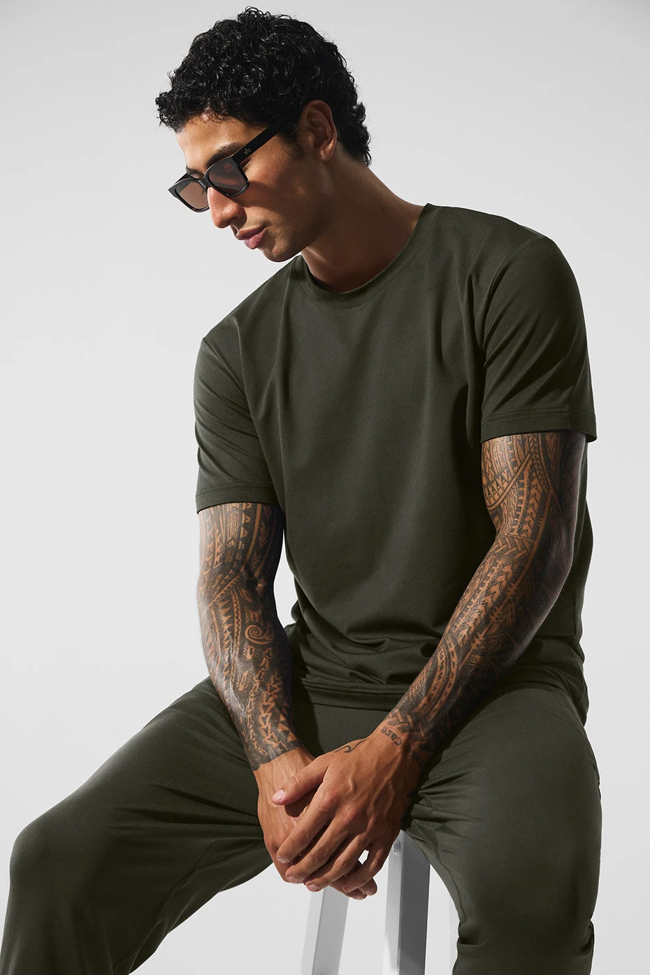 Conquer Reform Crewneck Short Sleeve - Stealth Green 6 Conquer Reform Crewneck Short Sleeve - Stealth Green - Image 4