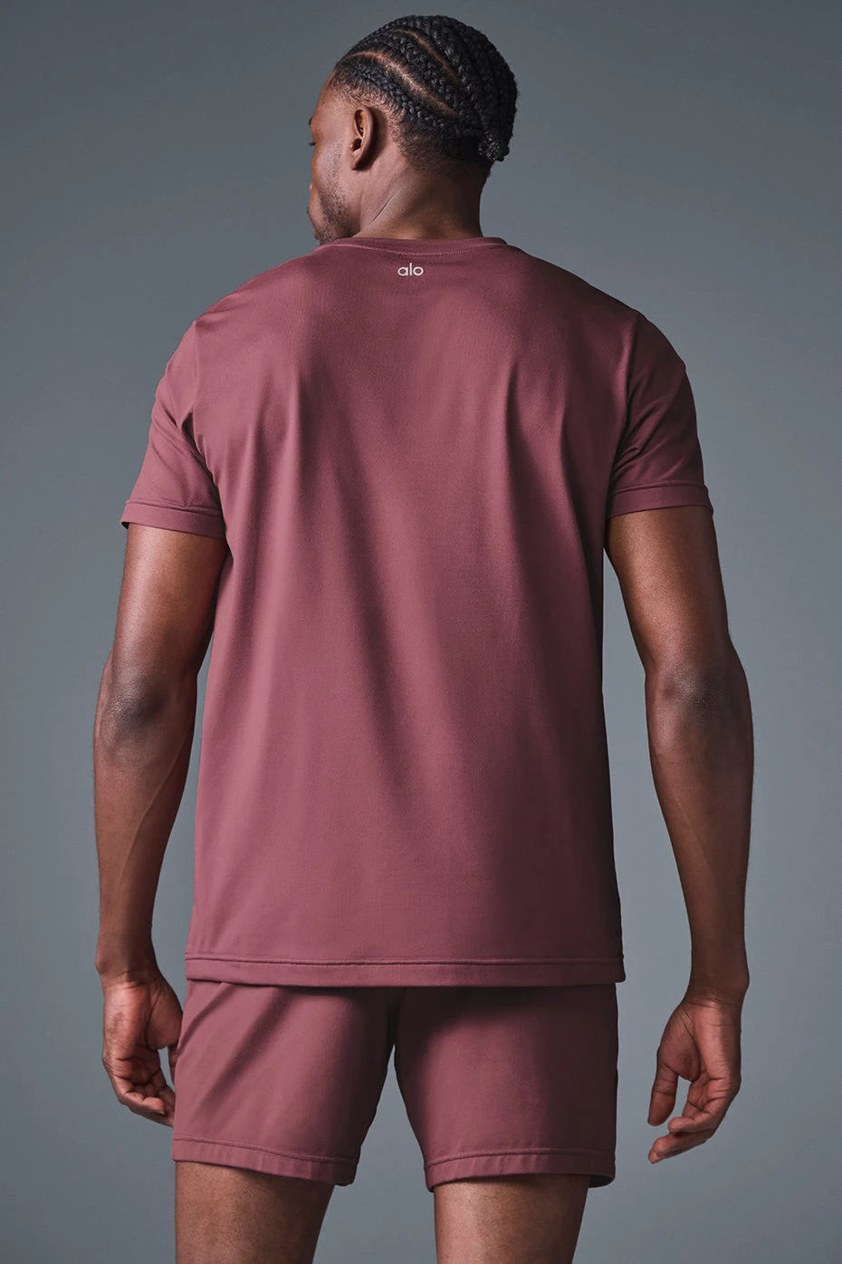 Conquer Reform Crewneck Short Sleeve - Burgundy Truffle 4 Conquer Reform Crewneck Short Sleeve - Burgundy Truffle - Image 2