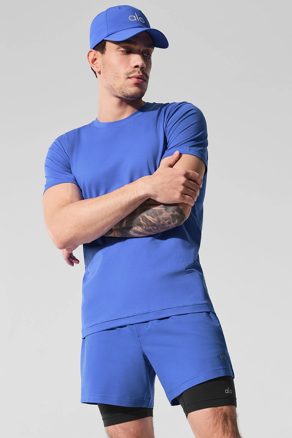 Conquer Reform Crewneck Short Sleeve - Marathon Blue 6 Conquer Reform Crewneck Short Sleeve - Marathon Blue - Image 4
