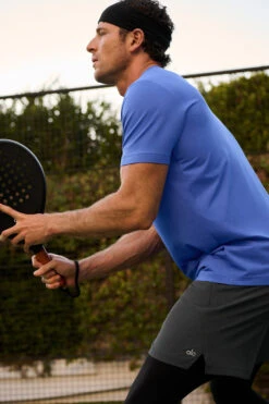 Conquer Reform Crewneck Short Sleeve - Marathon Blue 13 Conquer Reform Crewneck Short Sleeve - Marathon Blue -Alo Fashion Store M1205R 06037 b2 s1 a1 m236