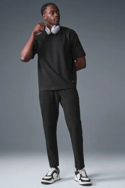 Double Take Short Sleeve - Black -Alo Fashion Store M1224R 01 b1 s1 a4 1 m221