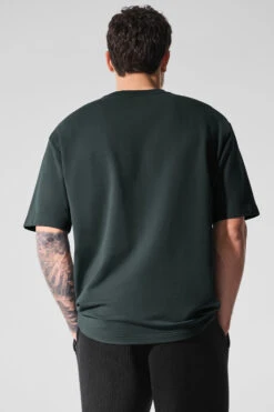 Double Take Short Sleeve - Charcoal Green -Alo Fashion Store M1224R 06021 b1 s1 a2 1 m214