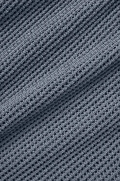 Open-Knit Polo - Steel Grey -Alo Fashion Store M1229R 05541 b1 s1 a2 2 m180