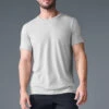 Triumph Tee - Athletic Heather Grey 2 Triumph Tee - Athletic Heather Grey -Alo Fashion Store M1257R 02910 b1 s3 a1 m226