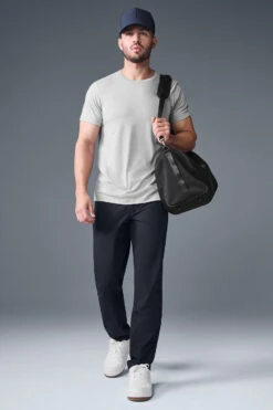 Triumph Tee - Athletic Heather Grey -Alo Fashion Store M1257R 02910 b1 s3 a6 m226