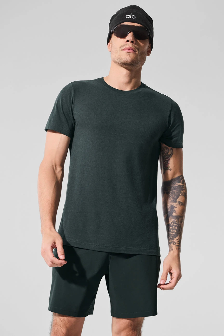Triumph Tee - Charcoal Green 3 Triumph Tee - Charcoal Green