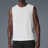 The Triumph Muscle Tank - White 2 The Triumph Muscle Tank - White -Alo Fashion Store M2033R 00 b1 s1 a1 1 m221