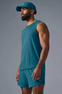 The Triumph Muscle Tank - Oceanic Teal 8 The Triumph Muscle Tank - Oceanic Teal -Alo Fashion Store M2033R 05445 b1 s1 a3 1 m93