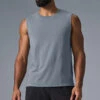 The Triumph Muscle Tank - Steel Grey -Alo Fashion Store M2033R 05541 b1 s1 a1 1 m93