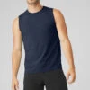 Idol Performance Tank - Navy -Alo Fashion Store M2053R 03842 b1 s3 a1 1 m108
