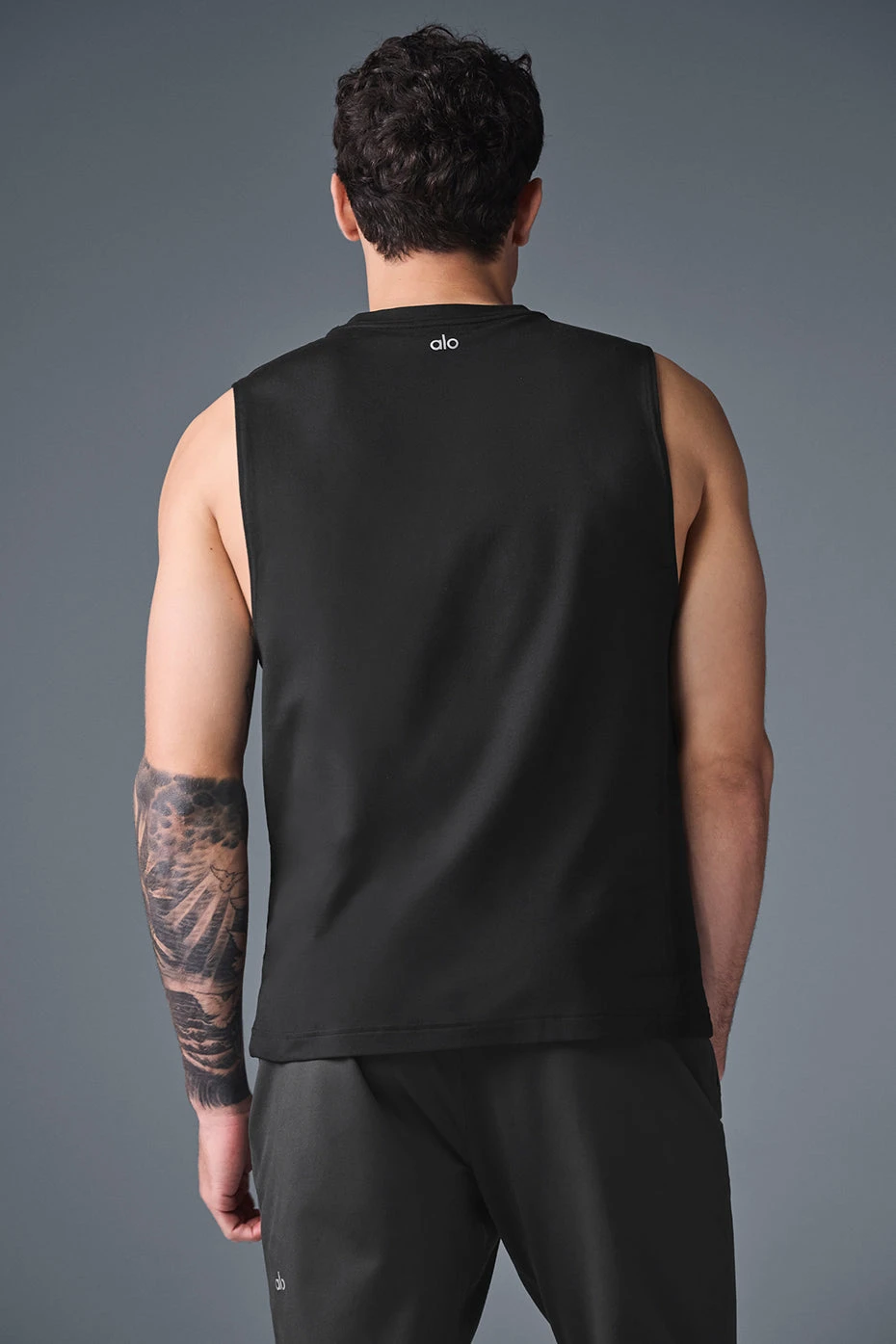 Conquer Muscle Tank - Black 4 Conquer Muscle Tank - Black - Image 2