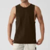 Society Raw Edge Tank - Espresso -Alo Fashion Store M2069R 04064 b1 s3 a1 1 m108 451bcb95 1354 4ae5 ad91 930a3b35a738