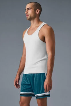 Everyday Modal Rib Tank - White -Alo Fashion Store M2071R 00 b1 s1 a2 1 m180 2c116a94 0c3e 4591 85c5 76f6beb554ee