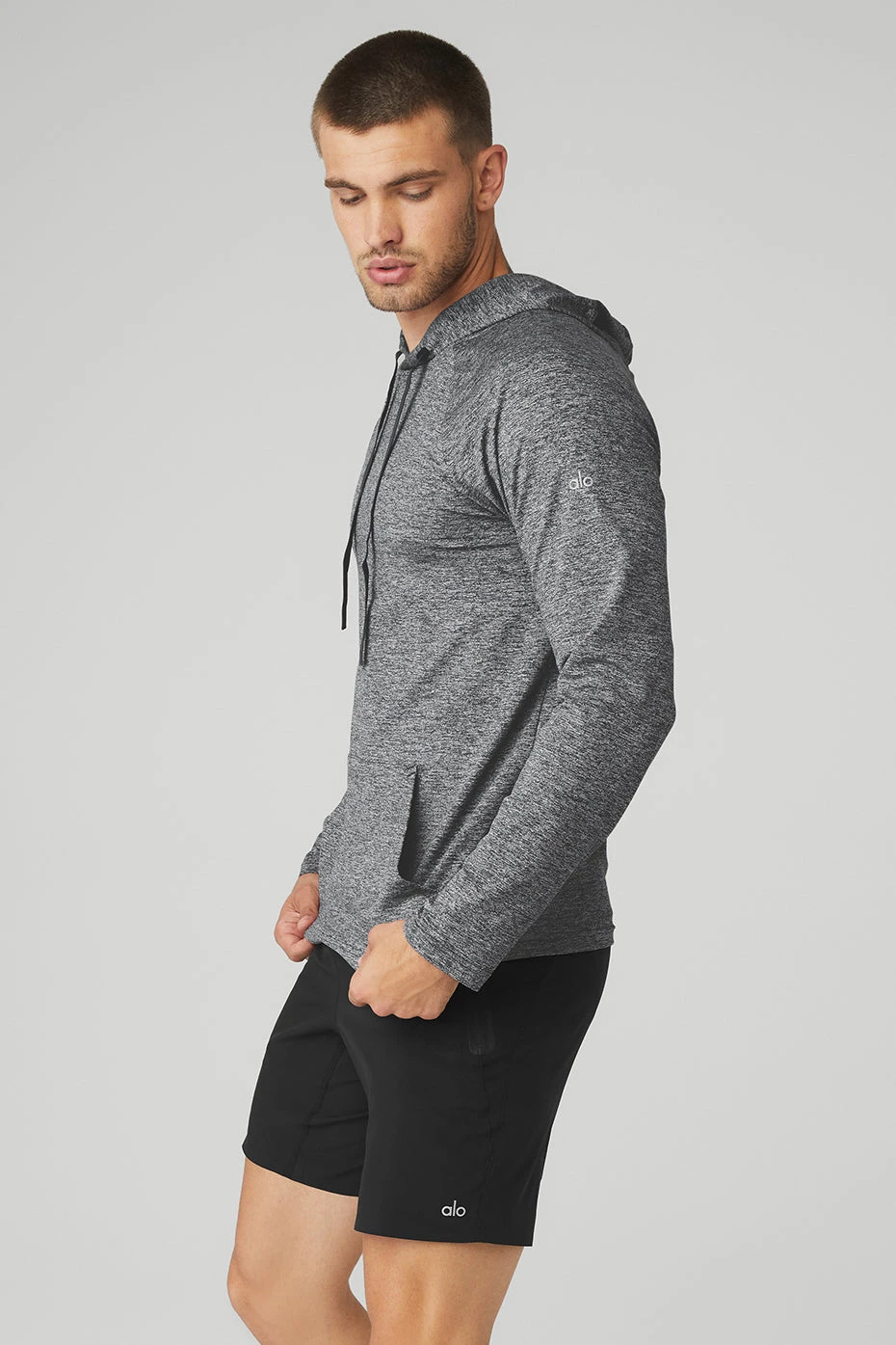 The Conquer Hoodie - Graphite Marl 5 The Conquer Hoodie - Graphite Marl - Image 3