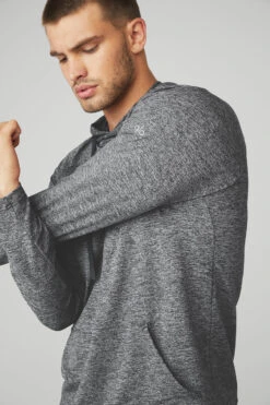 The Conquer Hoodie - Graphite Marl 9 The Conquer Hoodie - Graphite Marl -Alo Fashion Store M3065R 02235 b1 s3 a4 1 m108