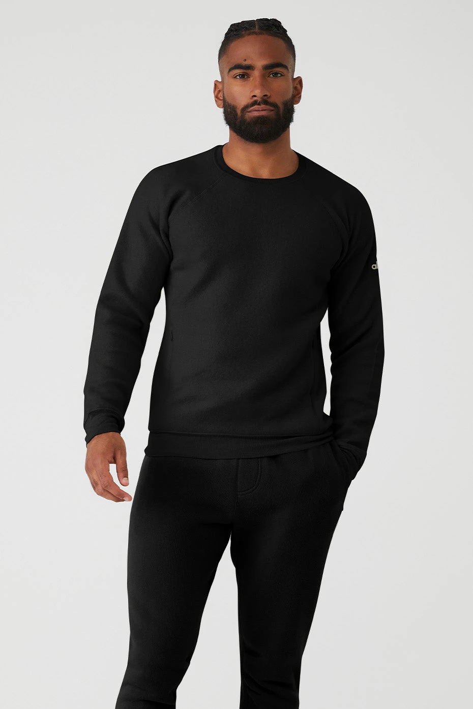 Triumph Crew Neck Sweatshirt - Black 3 Triumph Crew Neck Sweatshirt - Black