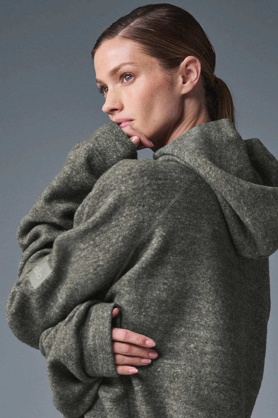 Triumph Hoodie - Grey Triblend 5 Triumph Hoodie - Grey Triblend - Image 3