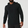 Micro Waffle Fast Break Hoodie - Black 2 Micro Waffle Fast Break Hoodie - Black -Alo Fashion Store M3164R 01 b1 s3 a1 1 m93