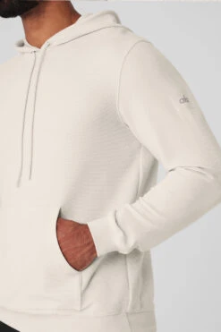 Micro Waffle Fast Break Hoodie - Bone 9 Micro Waffle Fast Break Hoodie - Bone -Alo Fashion Store M3164R 03040 b1 s3 a4 1 m93