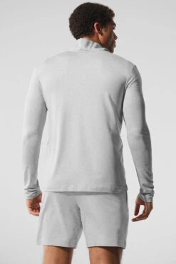 Conquer 1/4 Zip Reform Long Sleeve - Athletic Heather Grey 8 Conquer 1/4 Zip Reform Long Sleeve - Athletic Heather Grey -Alo Fashion Store M3193R 02910 b1 s1 a2 1 m198